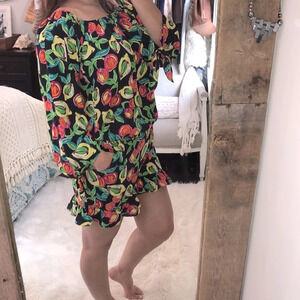 Voom by Joy Han fruit print size medium romper